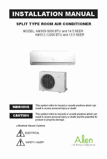 Alen Double Oven AMS09 9000 BTU AND 14 5 SEER-page_pdf